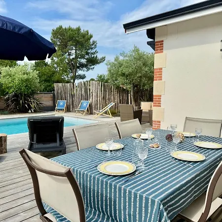 Paloma Piscine Chauffee 8 Pers Villa Gujan-Mestras